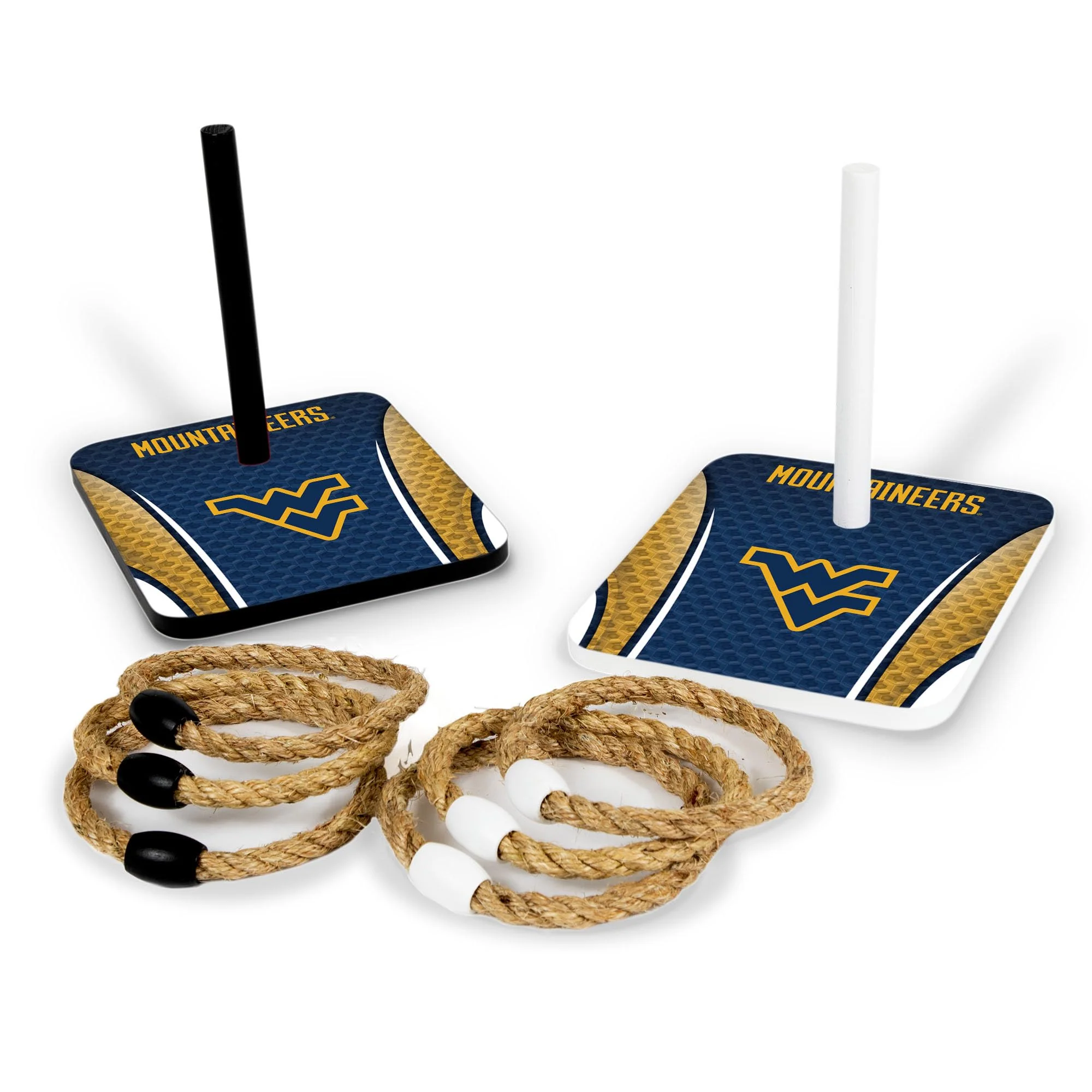Wild Sports College Quoits Set with Direct Print HD Team Graphics – Tailgate Ring Toss Game – Great Gift for Any NCAA Fan! Ring Toss Family Outdoor Games for The Beach, BBQ, or Tailgate Party