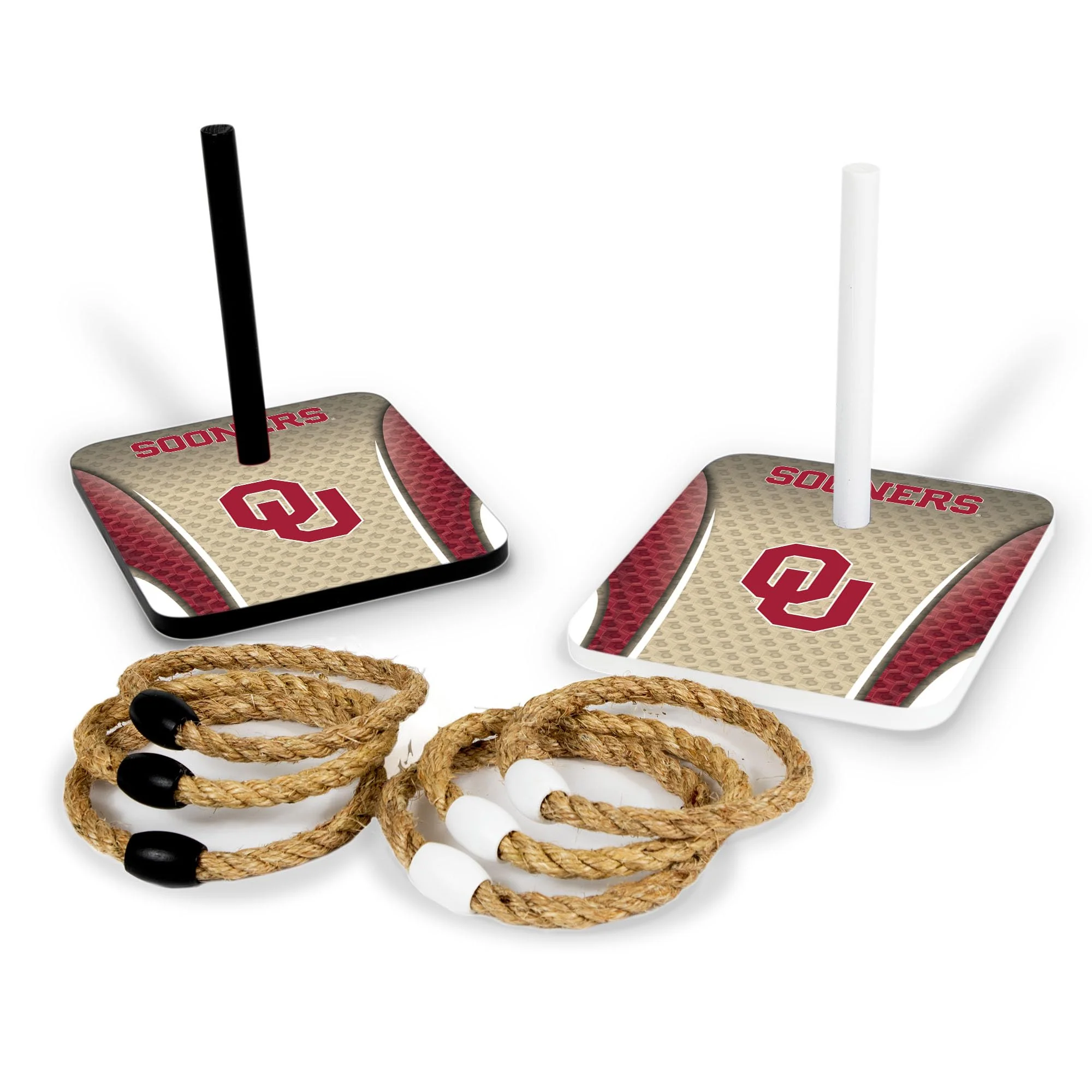 Wild Sports College Quoits Set with Direct Print HD Team Graphics – Tailgate Ring Toss Game – Great Gift for Any NCAA Fan! Ring Toss Family Outdoor Games for The Beach, BBQ, or Tailgate Party