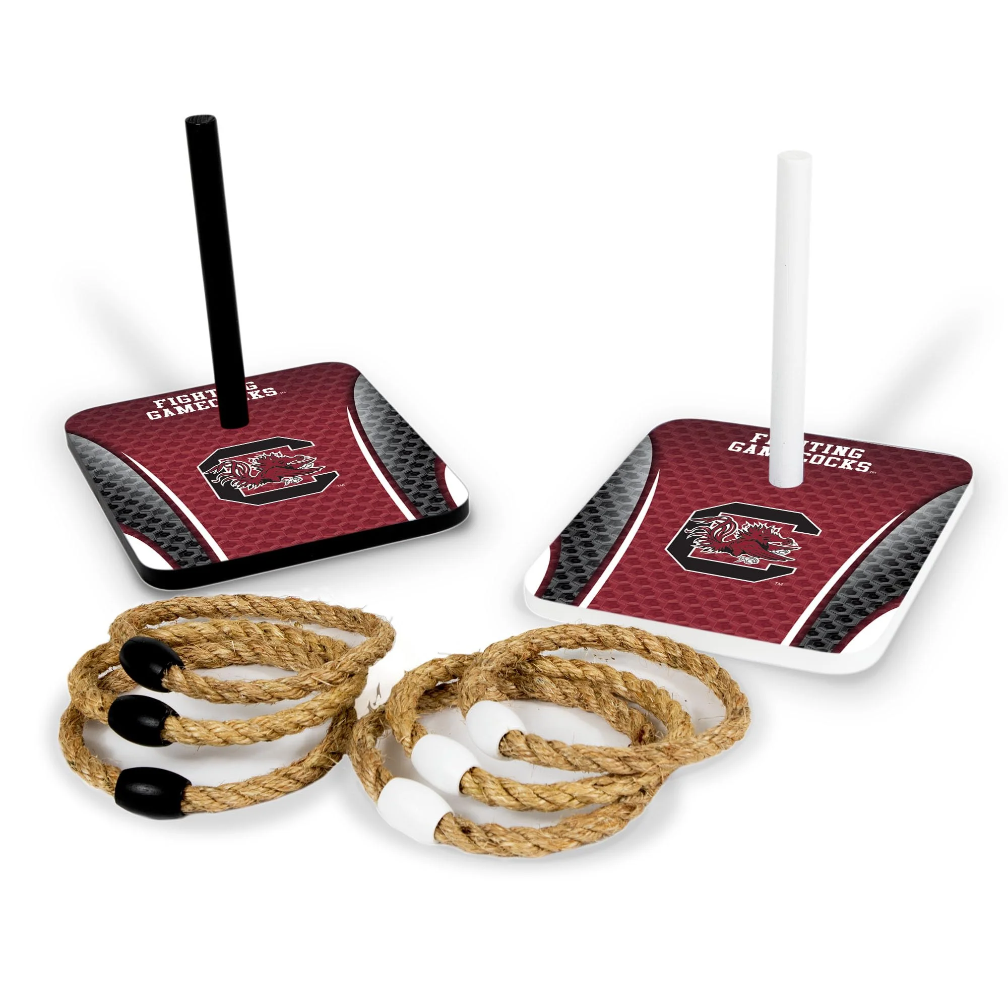 Wild Sports College Quoits Set with Direct Print HD Team Graphics – Tailgate Ring Toss Game – Great Gift for Any NCAA Fan! Ring Toss Family Outdoor Games for The Beach, BBQ, or Tailgate Party