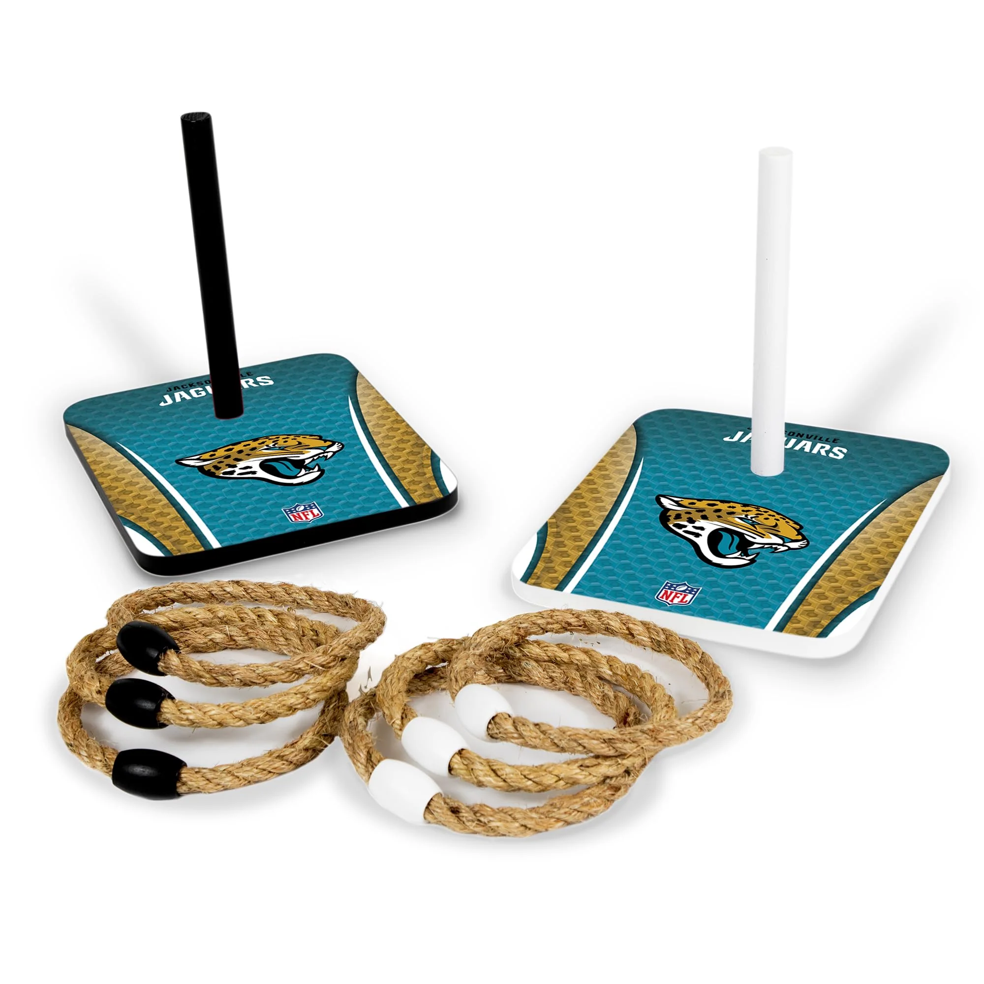 Wild Sports NFL Quoits Set with Direct Print HD Team Graphics – Tailgate Ring Toss Game – Great Gift for Any Football Fan! Ring Toss Family Outdoor Games for The Beach, BBQ, or Tailgate Party
