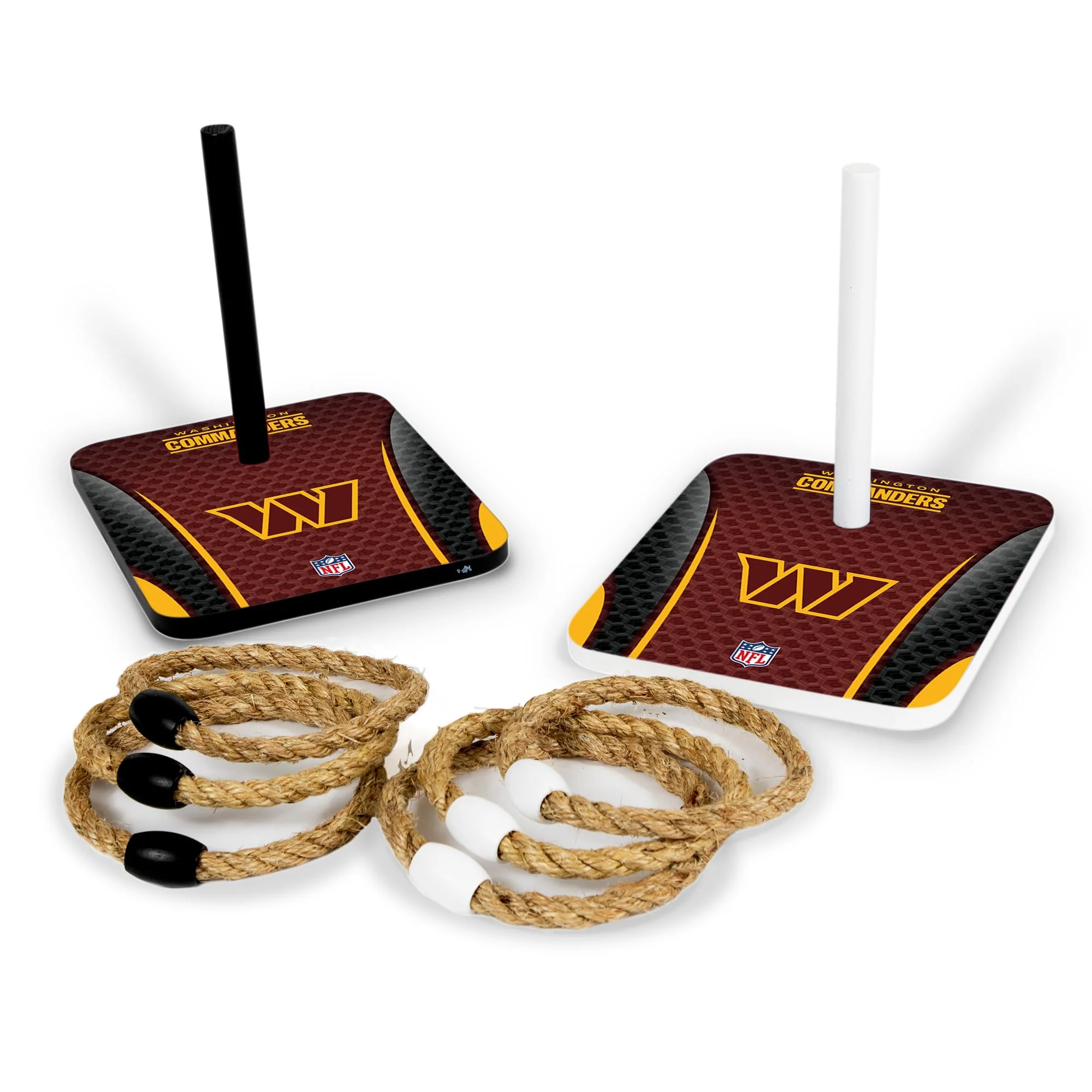 Wild Sports NFL Quoits Set with Direct Print HD Team Graphics – Tailgate Ring Toss Game – Great Gift for Any Football Fan! Ring Toss Family Outdoor Games for The Beach, BBQ, or Tailgate Party