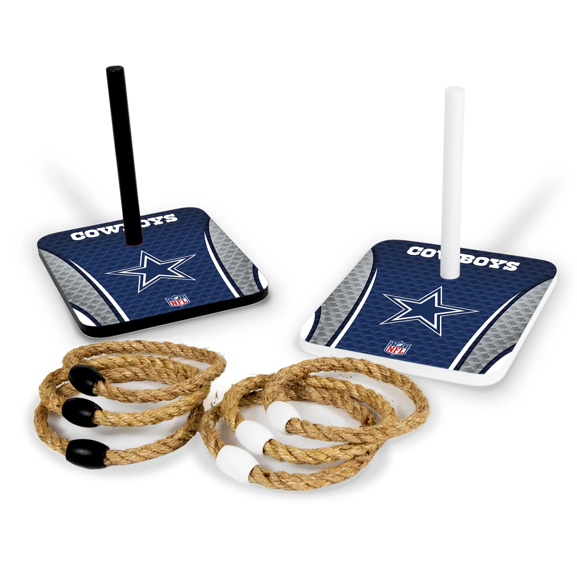 Wild Sports NFL Quoits Set with Direct Print HD Team Graphics – Tailgate Ring Toss Game – Great Gift for Any Football Fan! Ring Toss Family Outdoor Games for The Beach, BBQ, or Tailgate Party