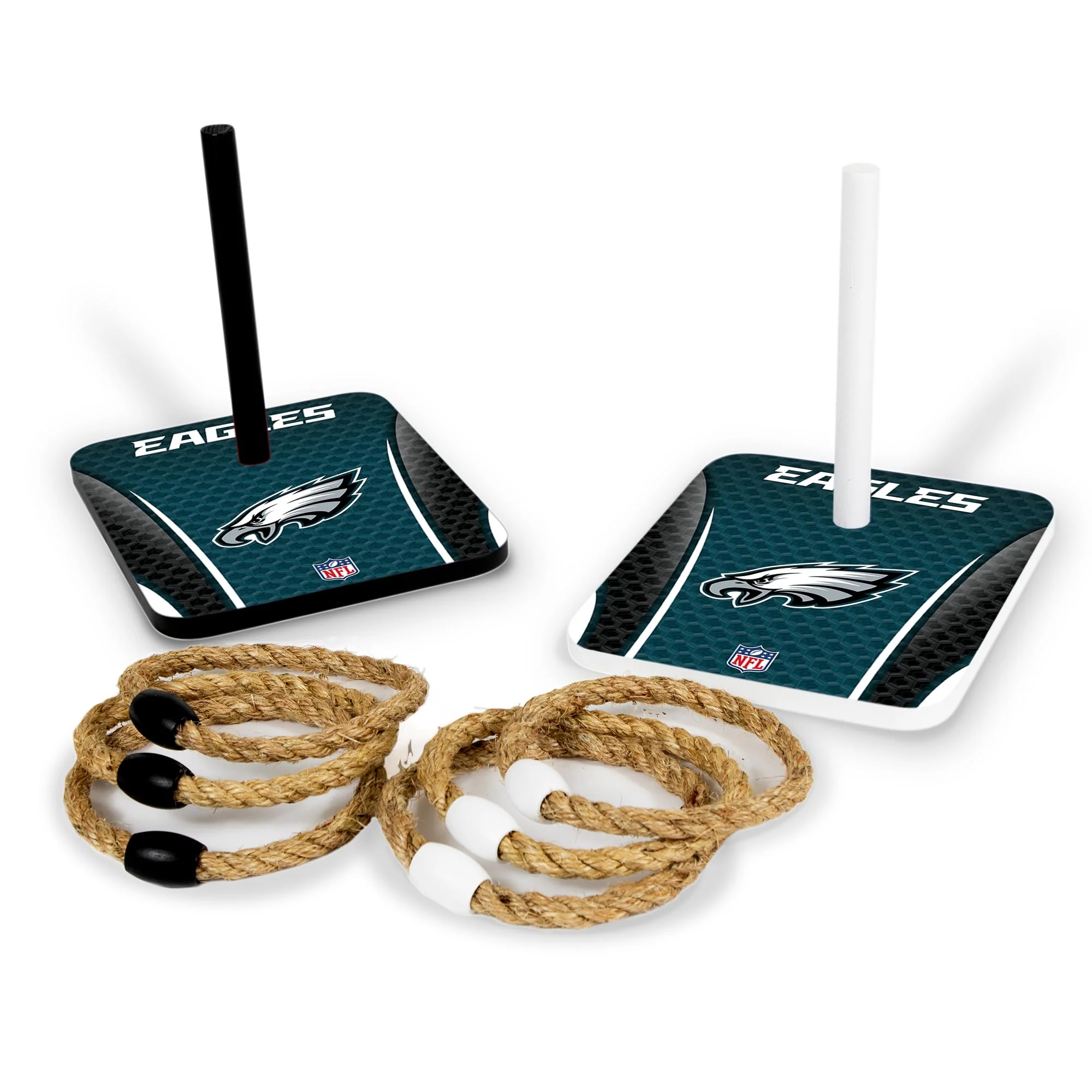 Wild Sports NFL Quoits Set with Direct Print HD Team Graphics – Tailgate Ring Toss Game – Great Gift for Any Football Fan! Ring Toss Family Outdoor Games for The Beach, BBQ, or Tailgate Party