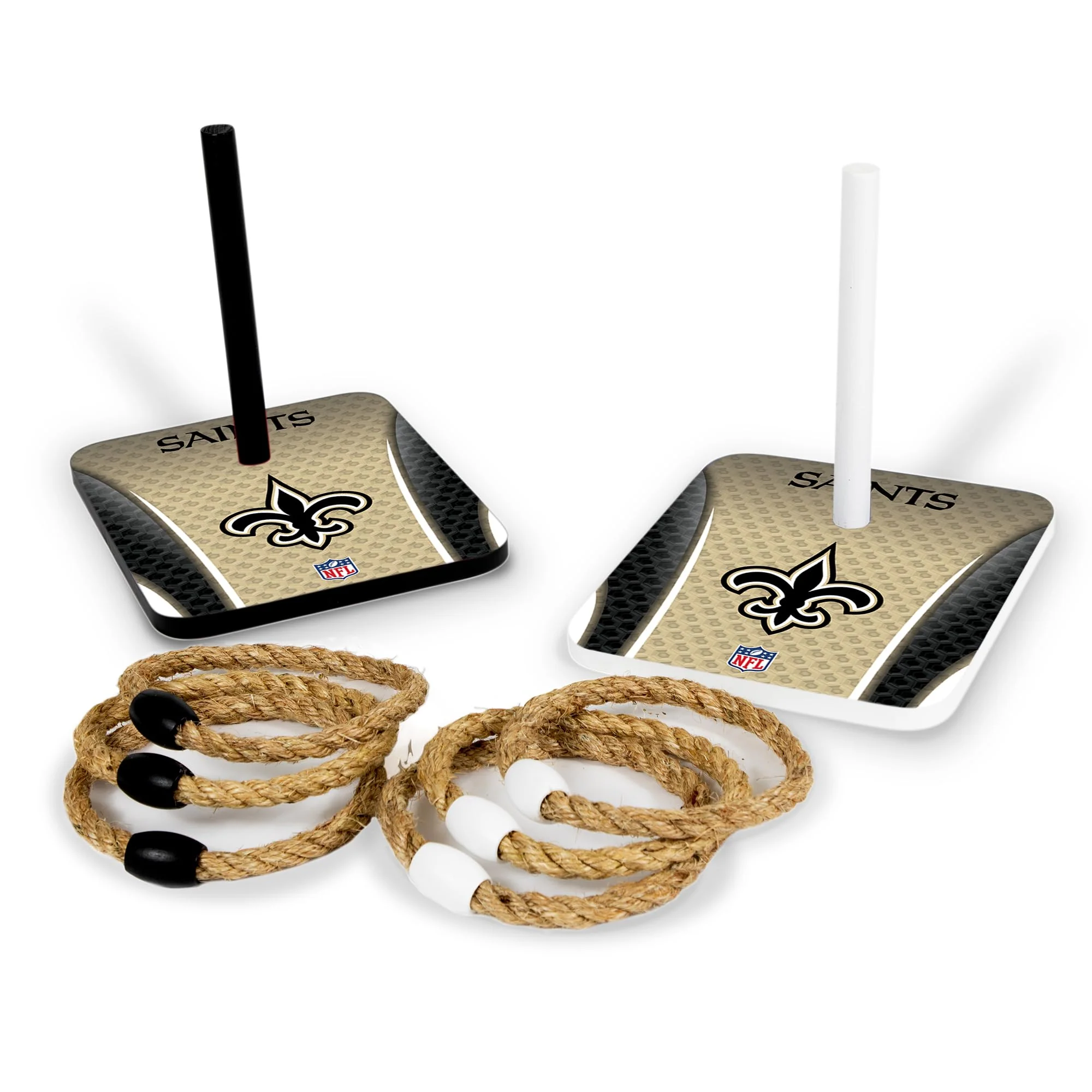 Wild Sports NFL Quoits Set with Direct Print HD Team Graphics – Tailgate Ring Toss Game – Great Gift for Any Football Fan! Ring Toss Family Outdoor Games for The Beach, BBQ, or Tailgate Party