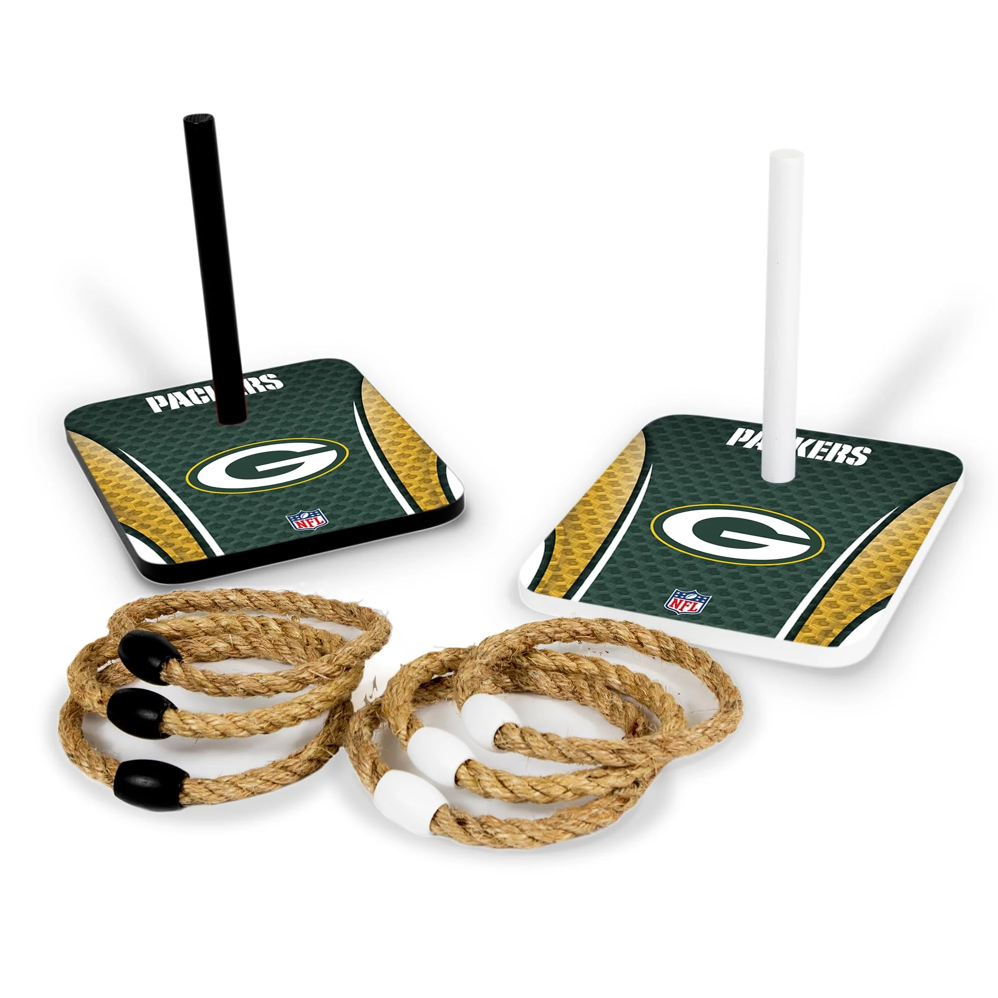 Wild Sports NFL Quoits Set with Direct Print HD Team Graphics – Tailgate Ring Toss Game – Great Gift for Any Football Fan! Ring Toss Family Outdoor Games for The Beach, BBQ, or Tailgate Party