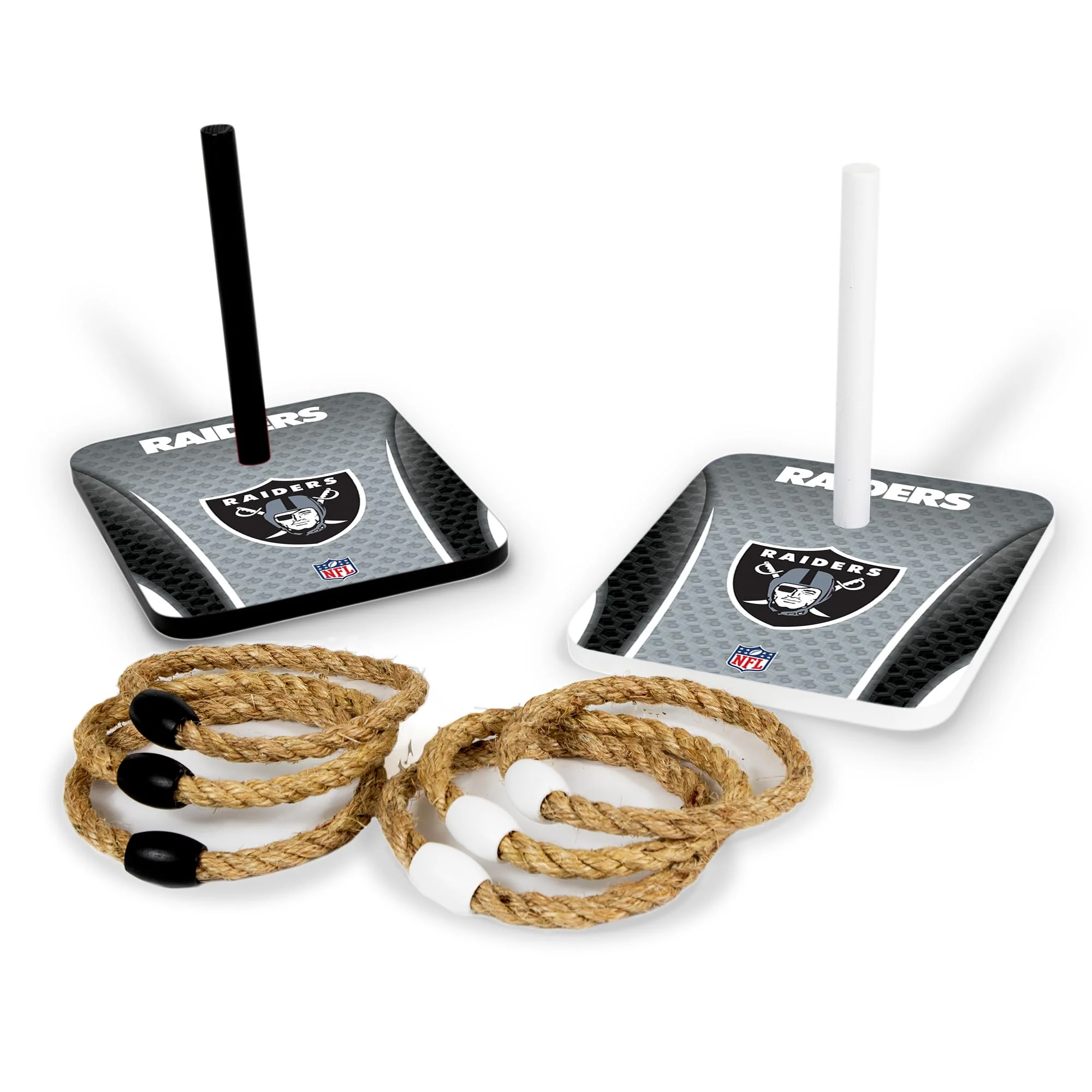 Wild Sports NFL Quoits Set with Direct Print HD Team Graphics – Tailgate Ring Toss Game – Great Gift for Any Football Fan! Ring Toss Family Outdoor Games for The Beach, BBQ, or Tailgate Party