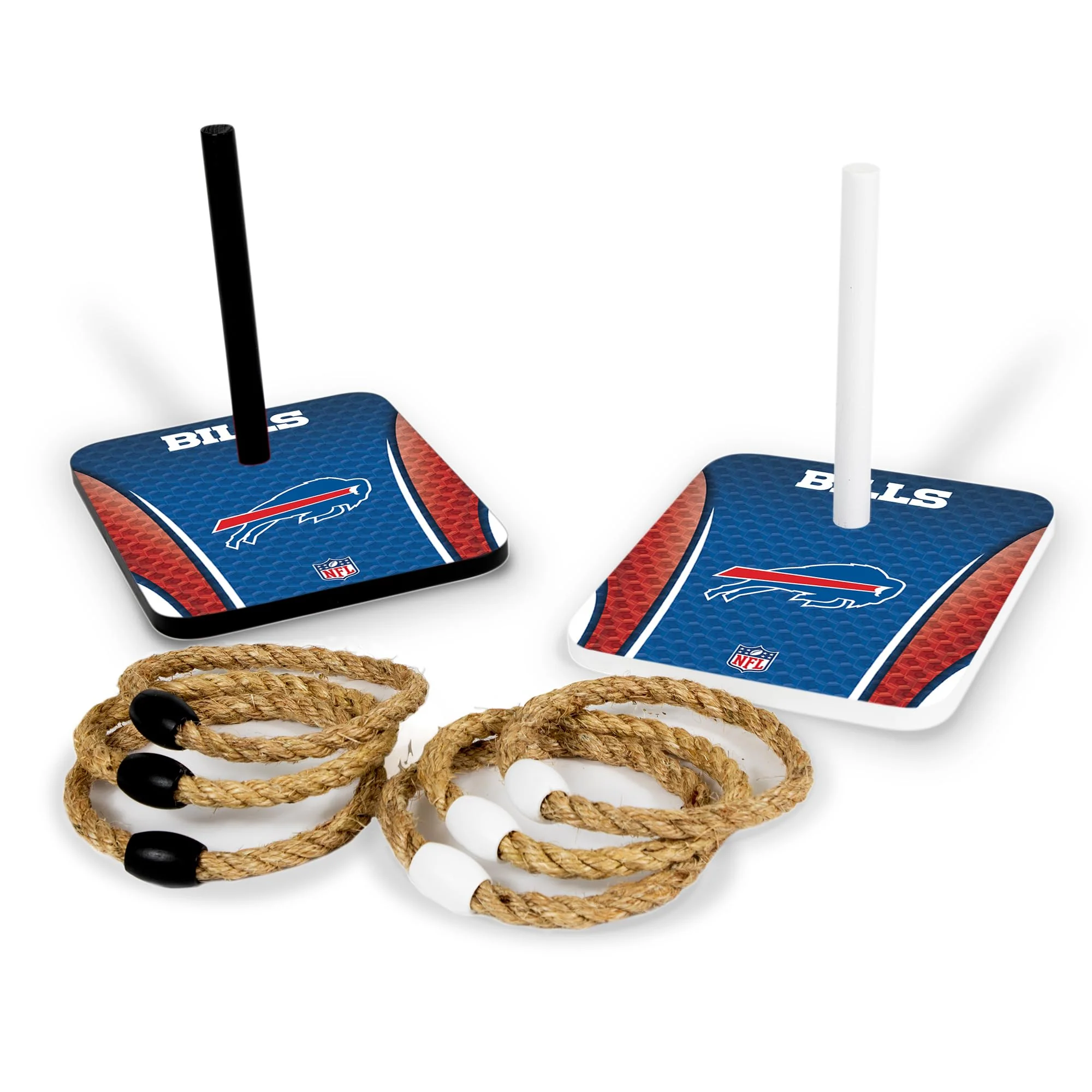 Wild Sports NFL Quoits Set with Direct Print HD Team Graphics – Tailgate Ring Toss Game – Great Gift for Any Football Fan! Ring Toss Family Outdoor Games for The Beach, BBQ, or Tailgate Party