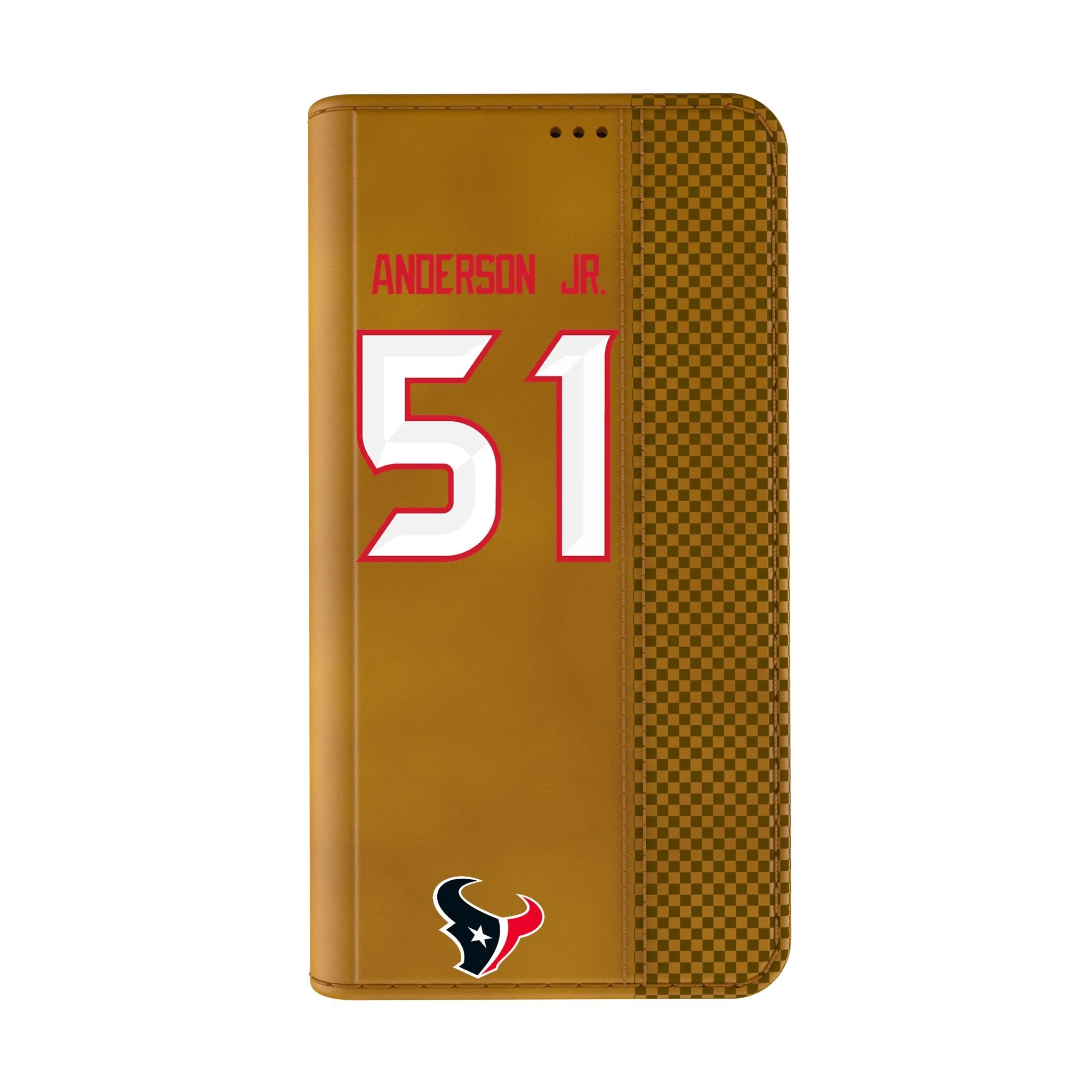 Will Anderson Jr. Houston Texans 51 Game Tactic Folio Phone Case for Apple iPhone - Image 2