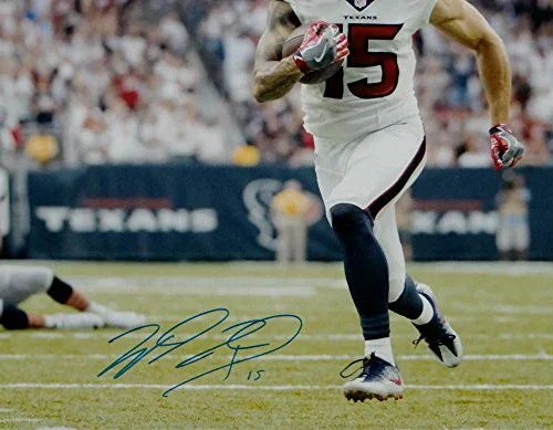 Will Fuller Autographed Houston Texans 16x20 TD Run Photo-JSA W Auth Blue - Image 2