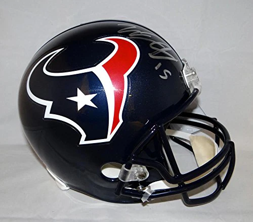 Will Fuller Autographed Houston Texans Full Size Helmet- JSA Witnessed Auth - Image 4