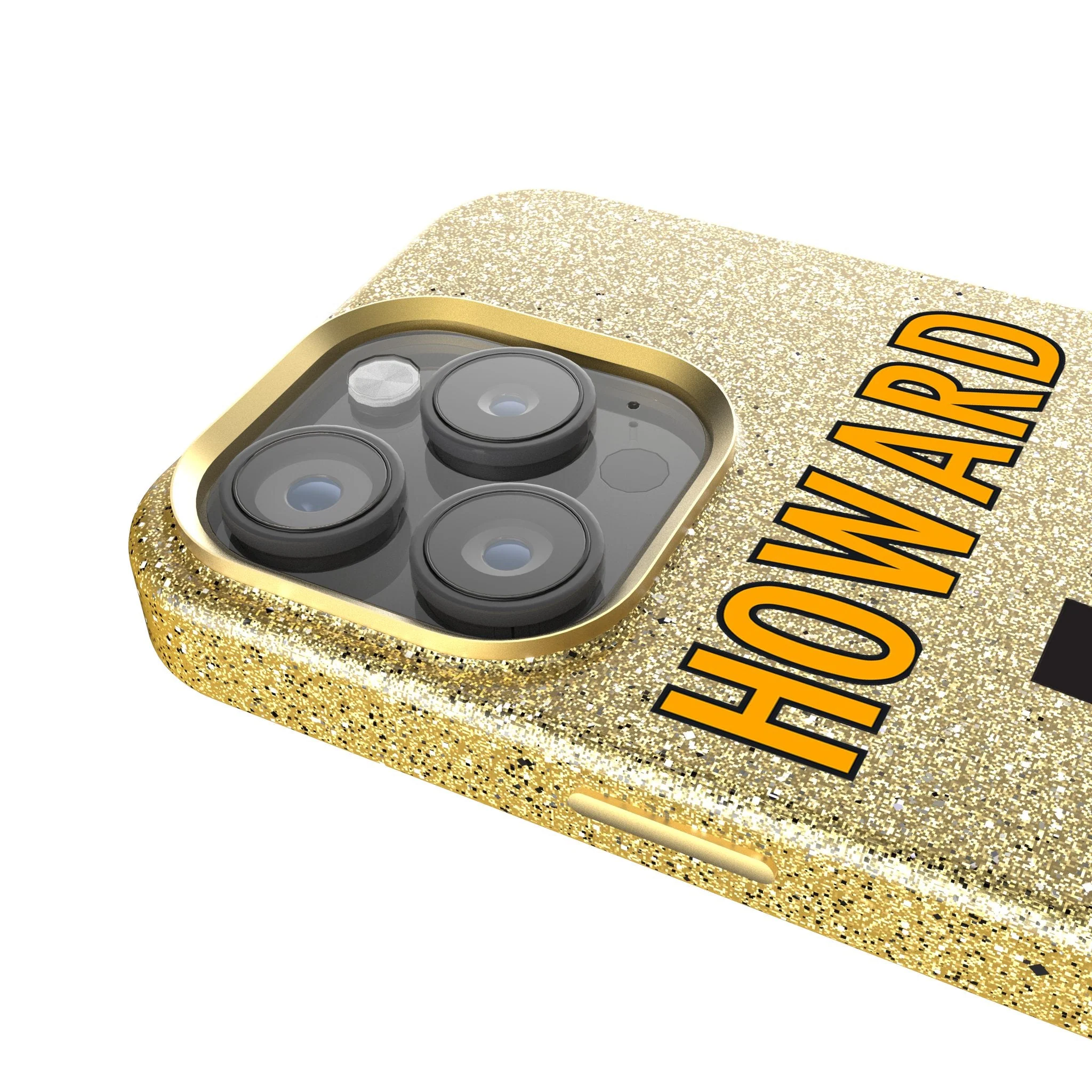 Will Howard Pittsburgh Steelers 18 Game Tactic Bling Phone Case for Apple iPhone - Image 4