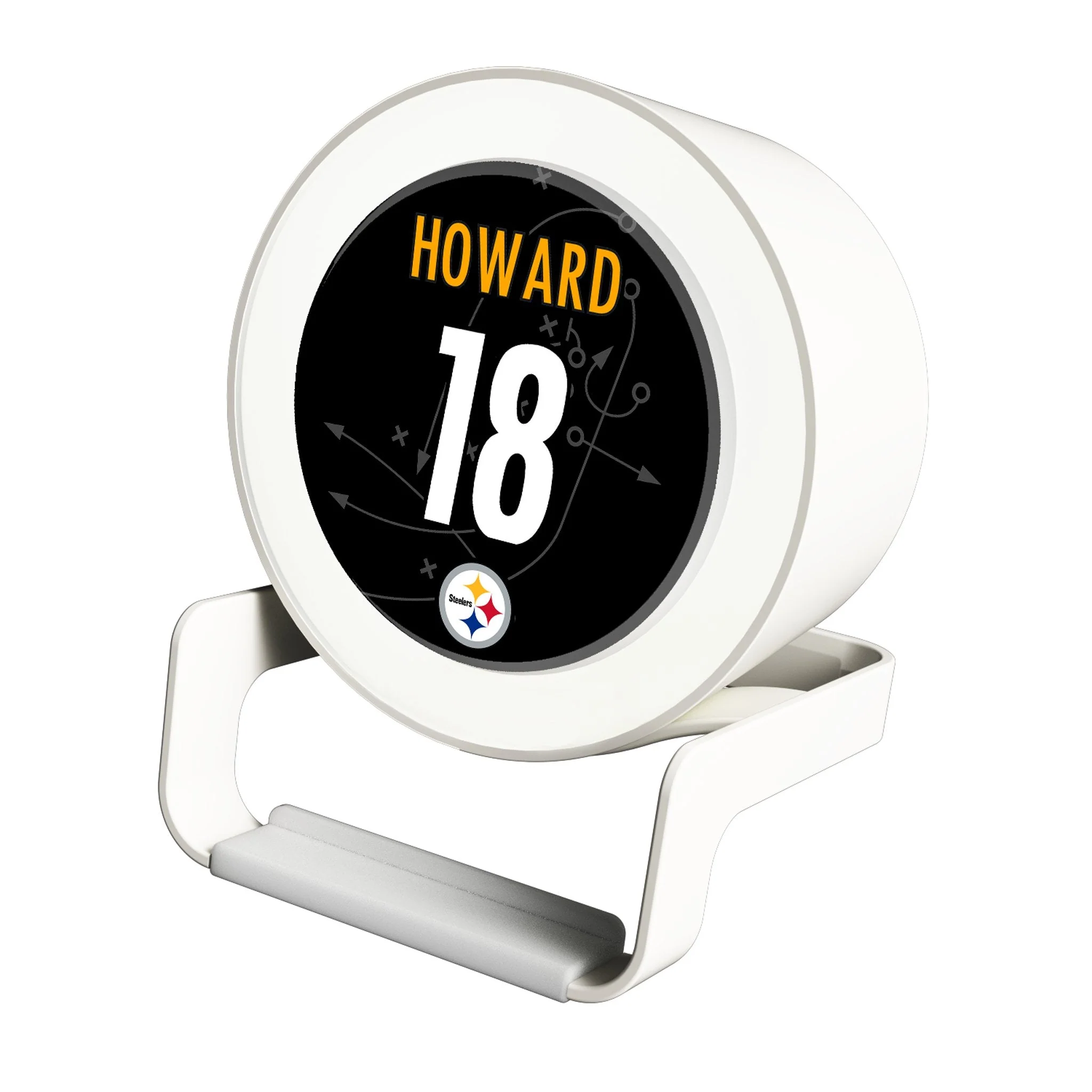 Will Howard Pittsburgh Steelers 18 Game Tactic Night Light Charger and Bluetooth Speaker