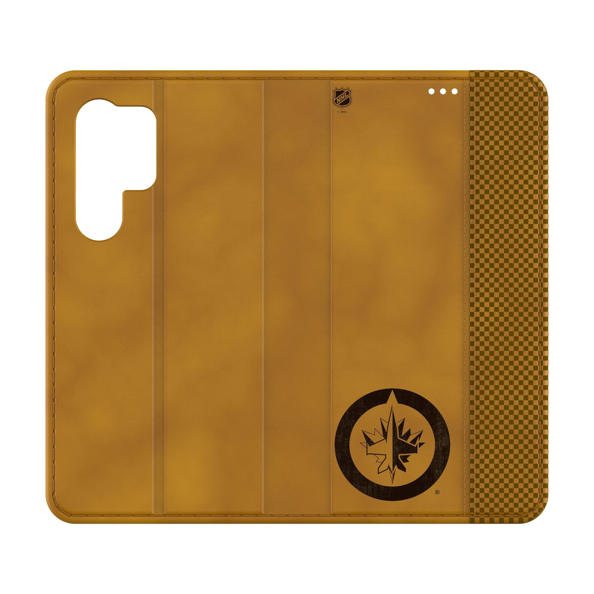 Winnipeg Jets Burn Folio Phone Case for Samsung Galaxy