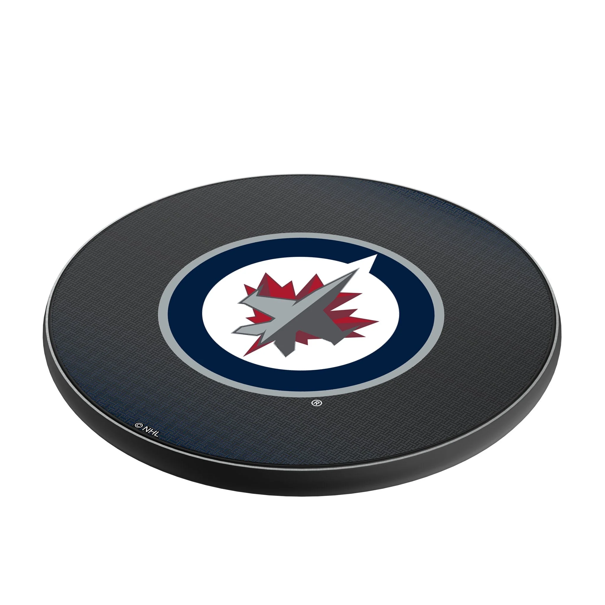 Winnipeg Jets Linen 15-Watt Wireless Charger - Image 2