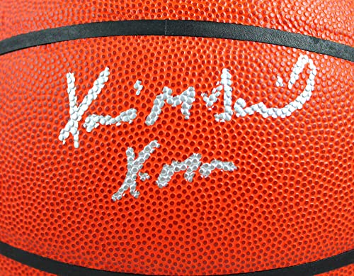 Xavier McDaniel Autographed Official NBA Wilson Basketball w/X-Man-Beckett Hologram Silver - Image 5
