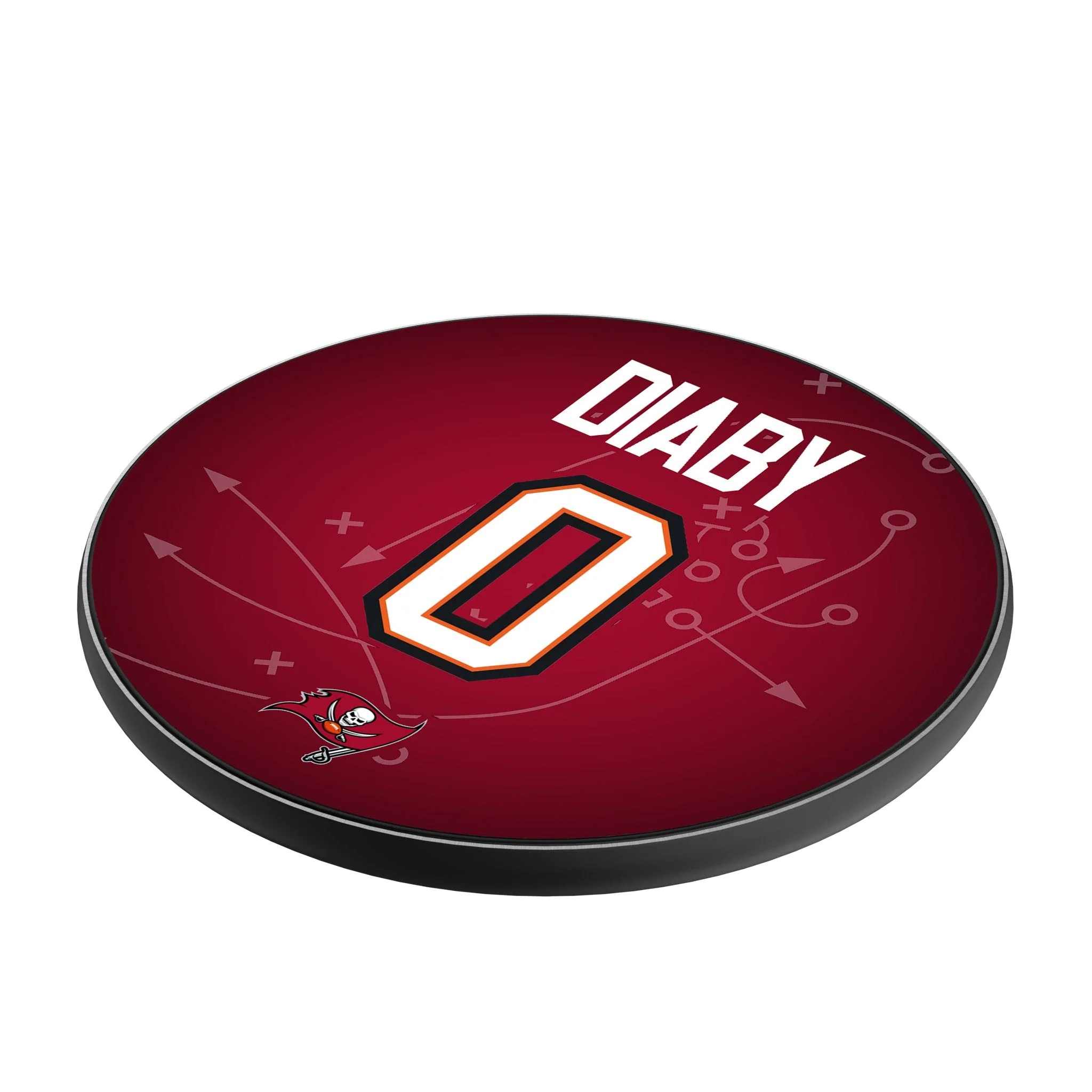 YaYa Diaby Tampa Bay Buccaneers 0 Ready 15-Watt Wireless Charger - Image 2