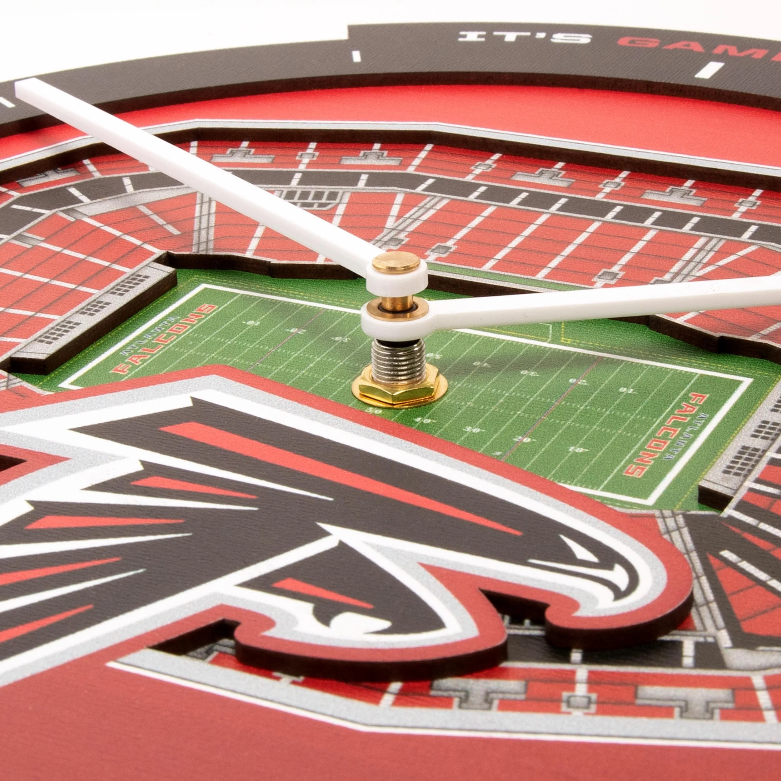 YouTheFan NFL Atlanta Falcons 3D StadiumView Clock - Image 4