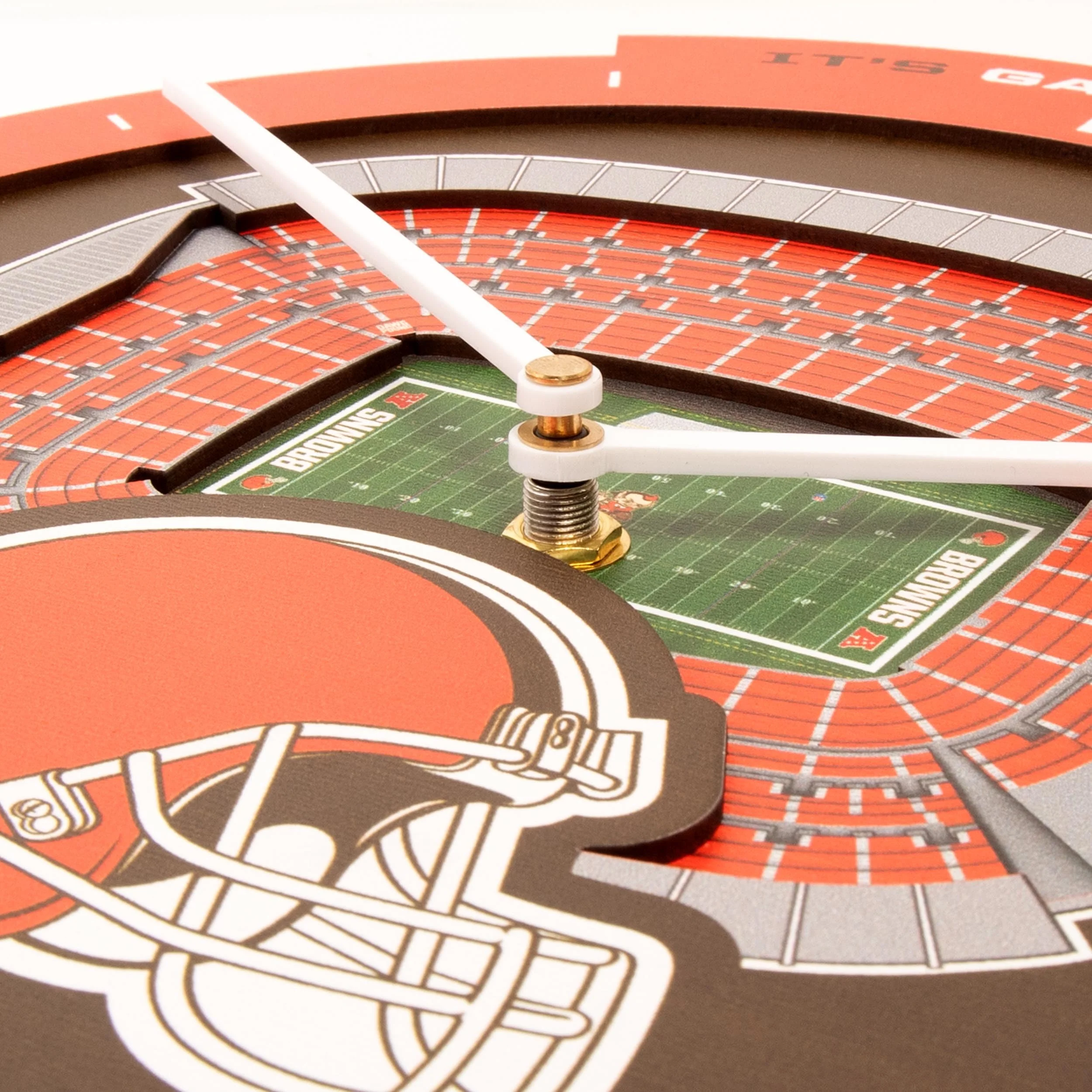 YouTheFan NFL Cleveland Browns 3D StadiumView Clock - Image 4