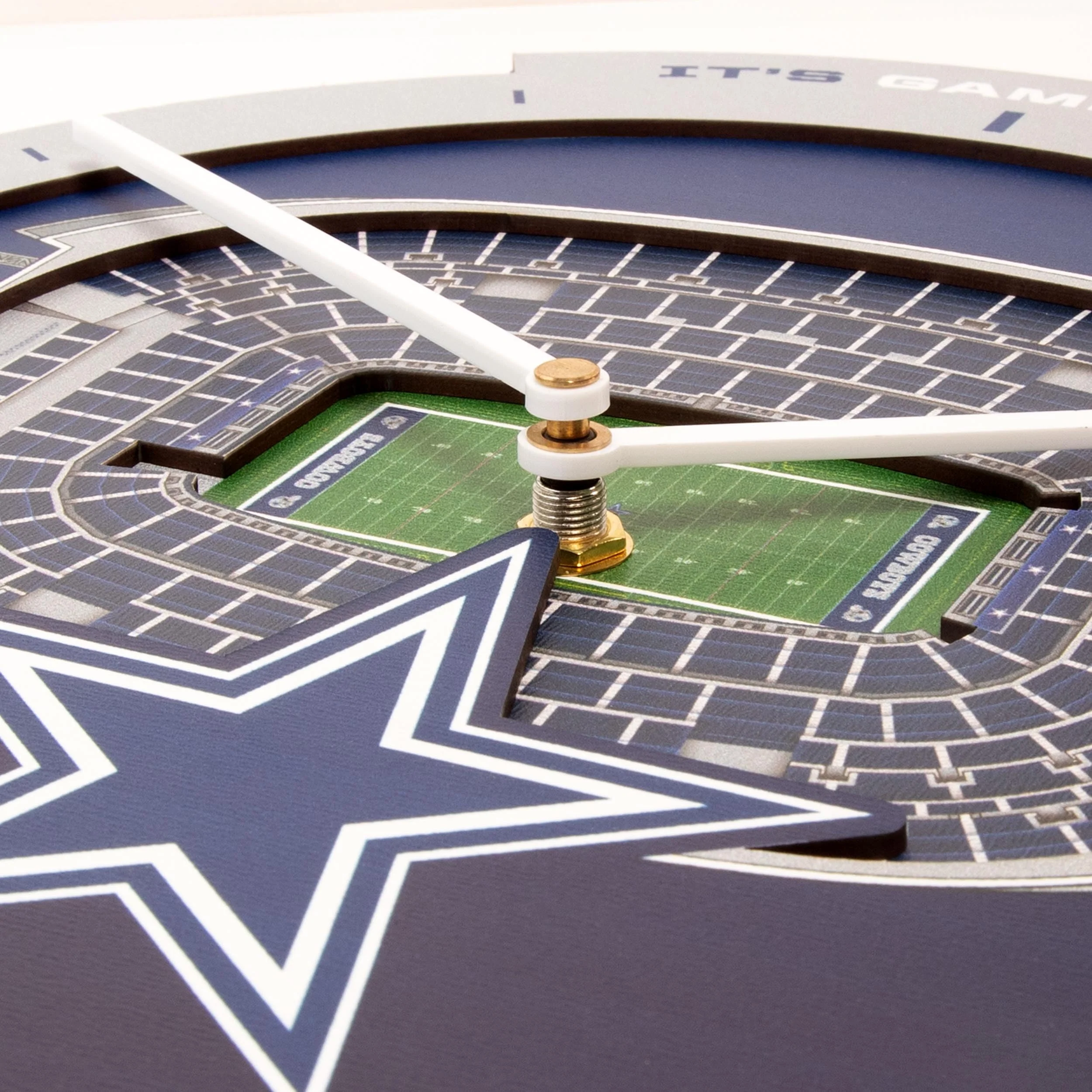 YouTheFan NFL Dallas Cowboys 3D StadiumView Clock - Image 4