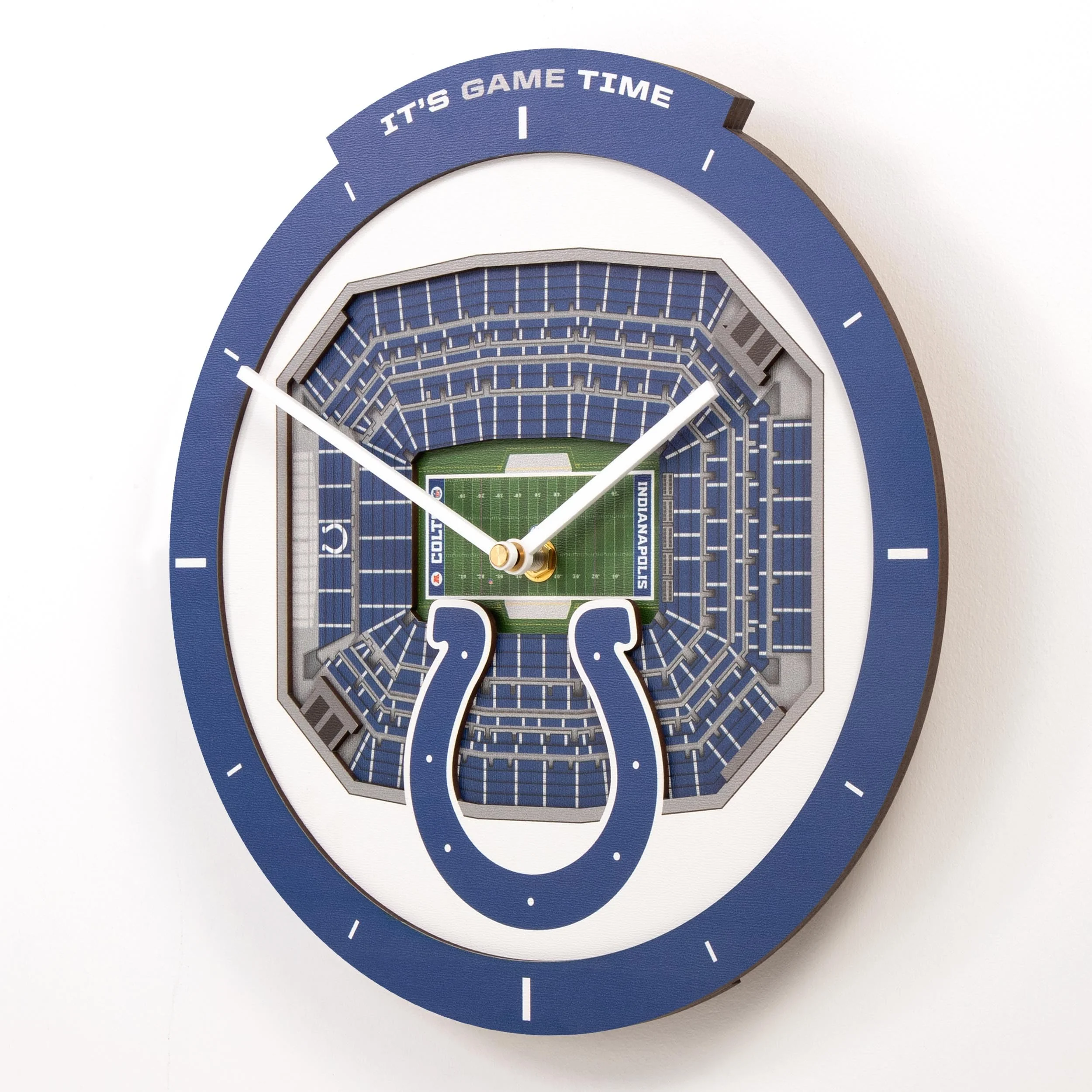 YouTheFan NFL Indianapolis Colts 3D StadiumView Clock - Image 5