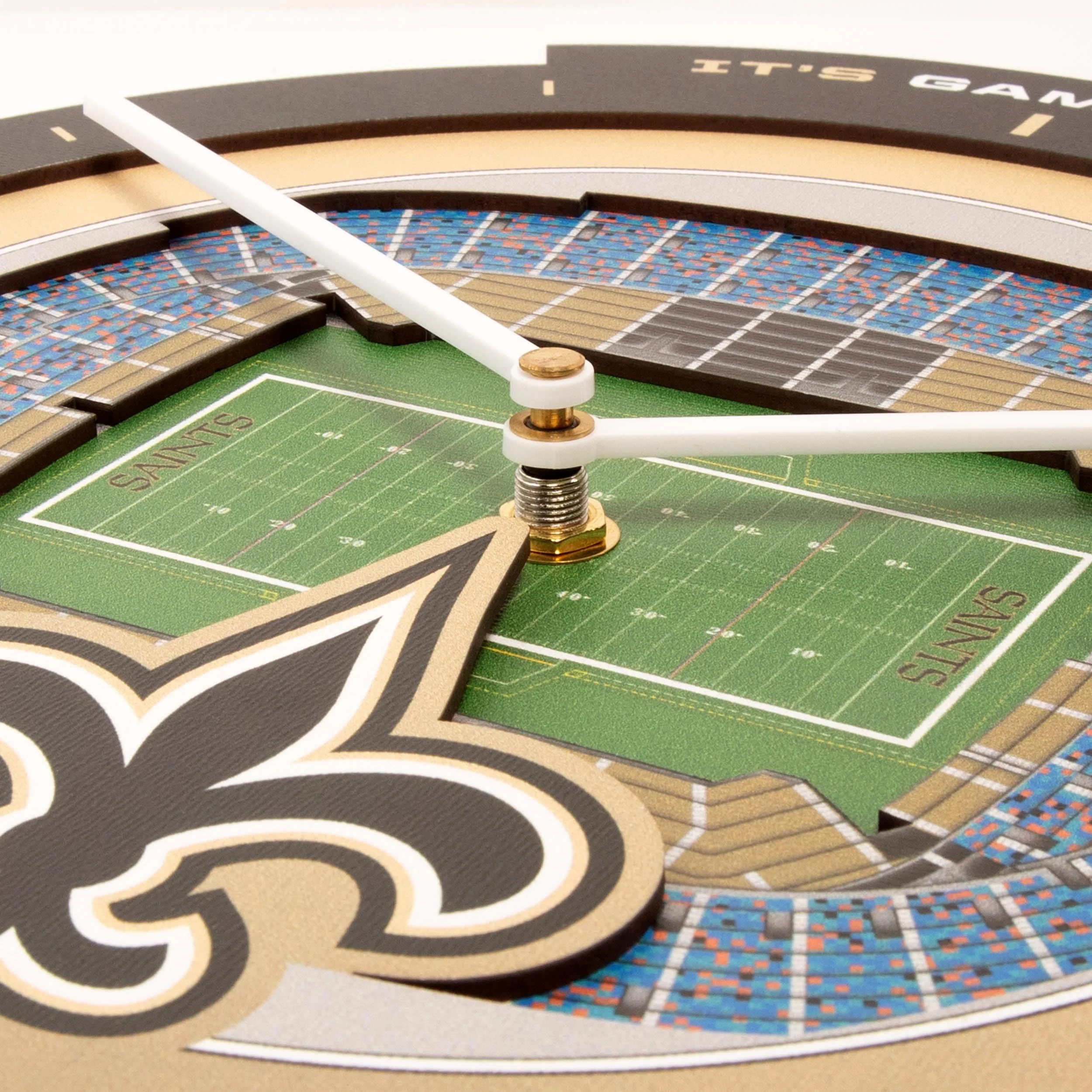 YouTheFan NFL New Orleans Saints 3D StadiumView Clock - Image 4