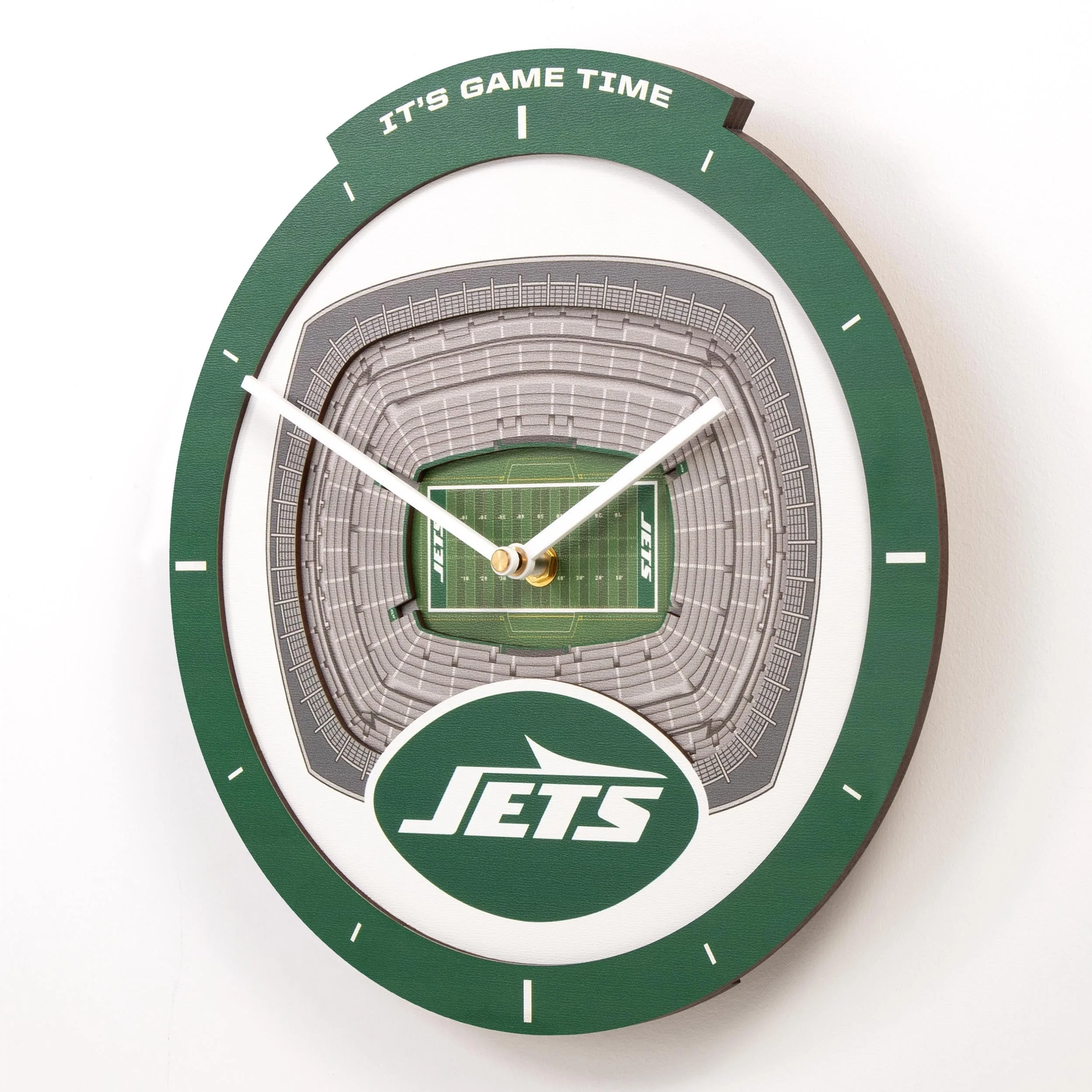 YouTheFan NFL New York Jets 3D StadiumView Clock - Image 5