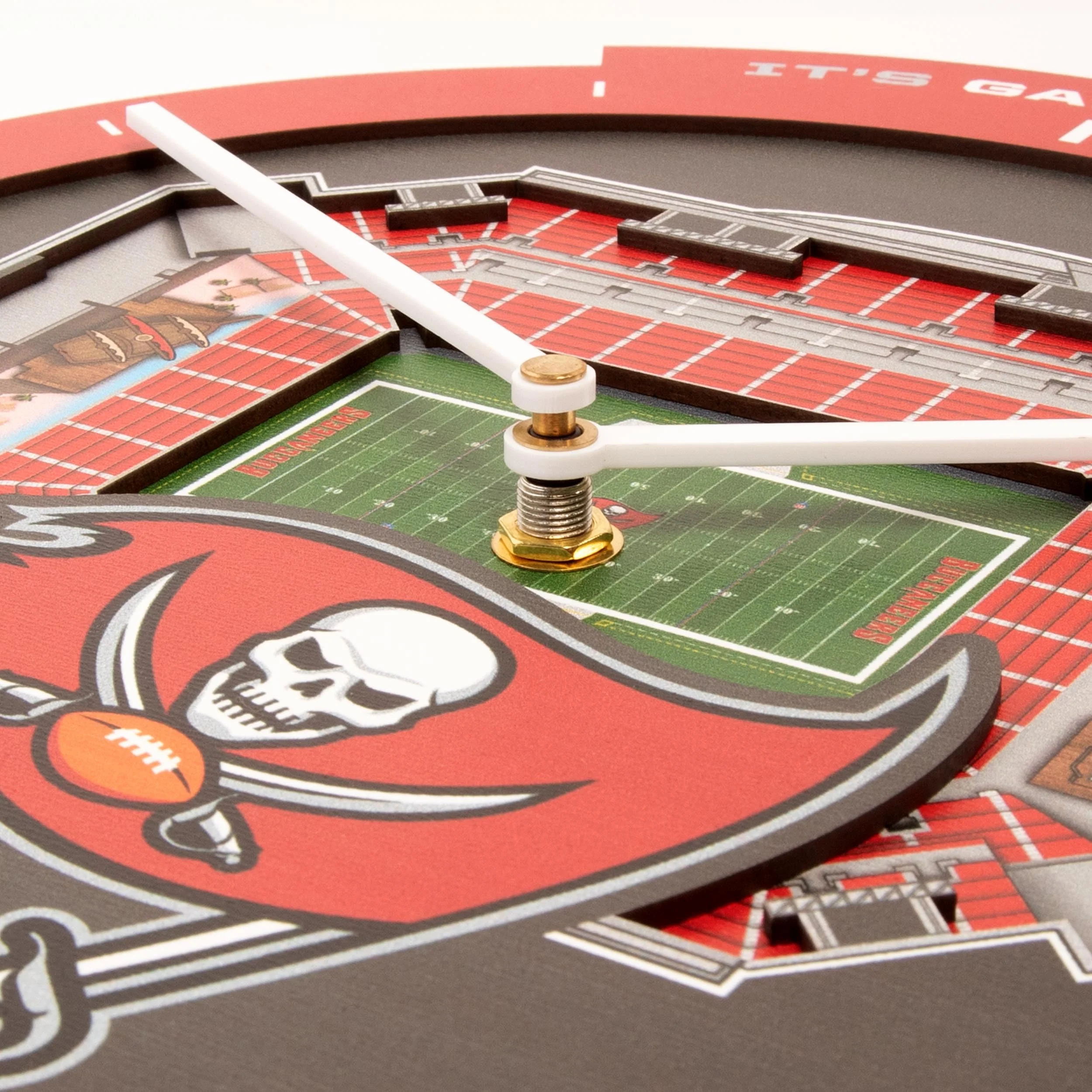 YouTheFan NFL Tampa Bay Buccaneers 3D StadiumView Clock - Image 4