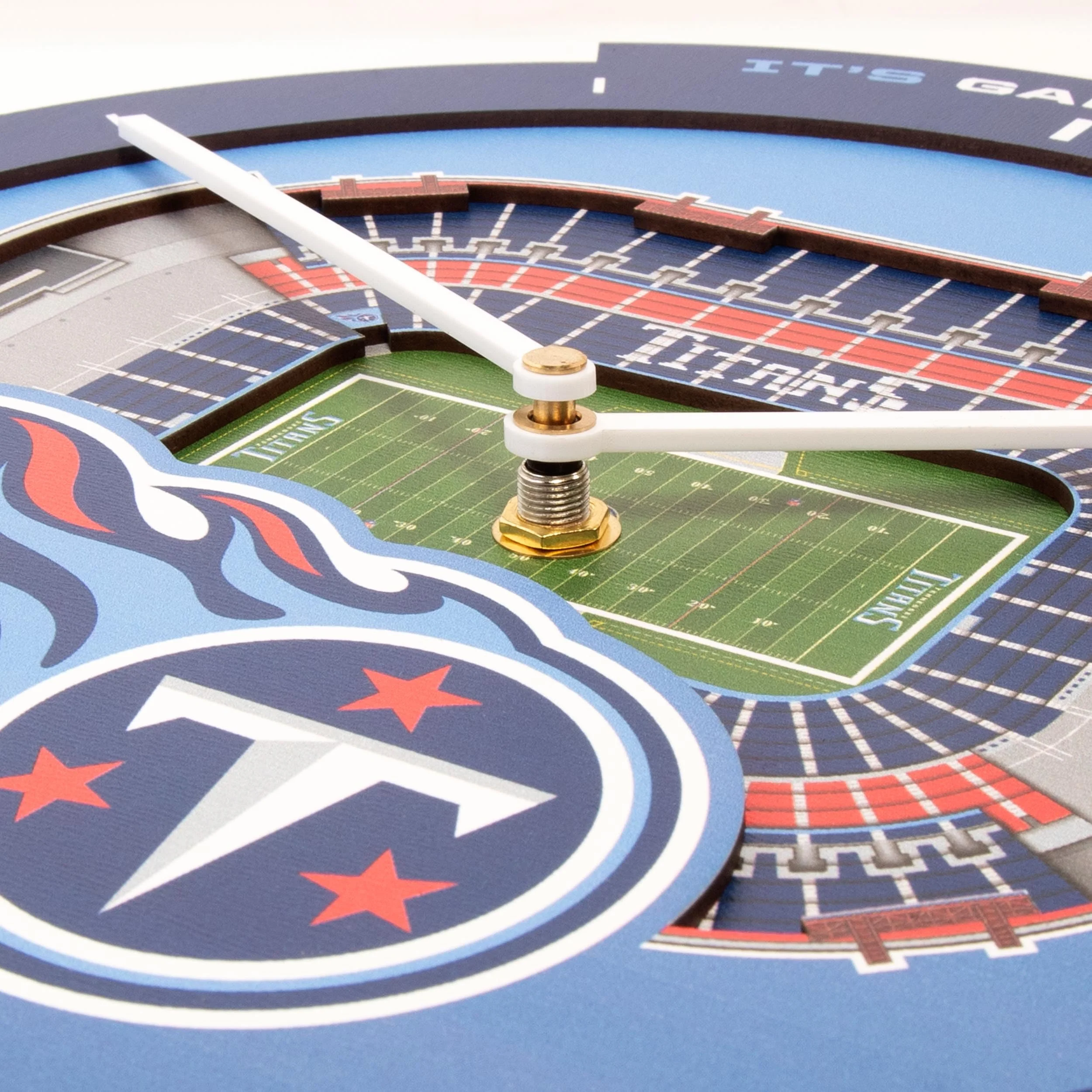 YouTheFan NFL Tennessee Titans 3D StadiumView Clock - Image 4