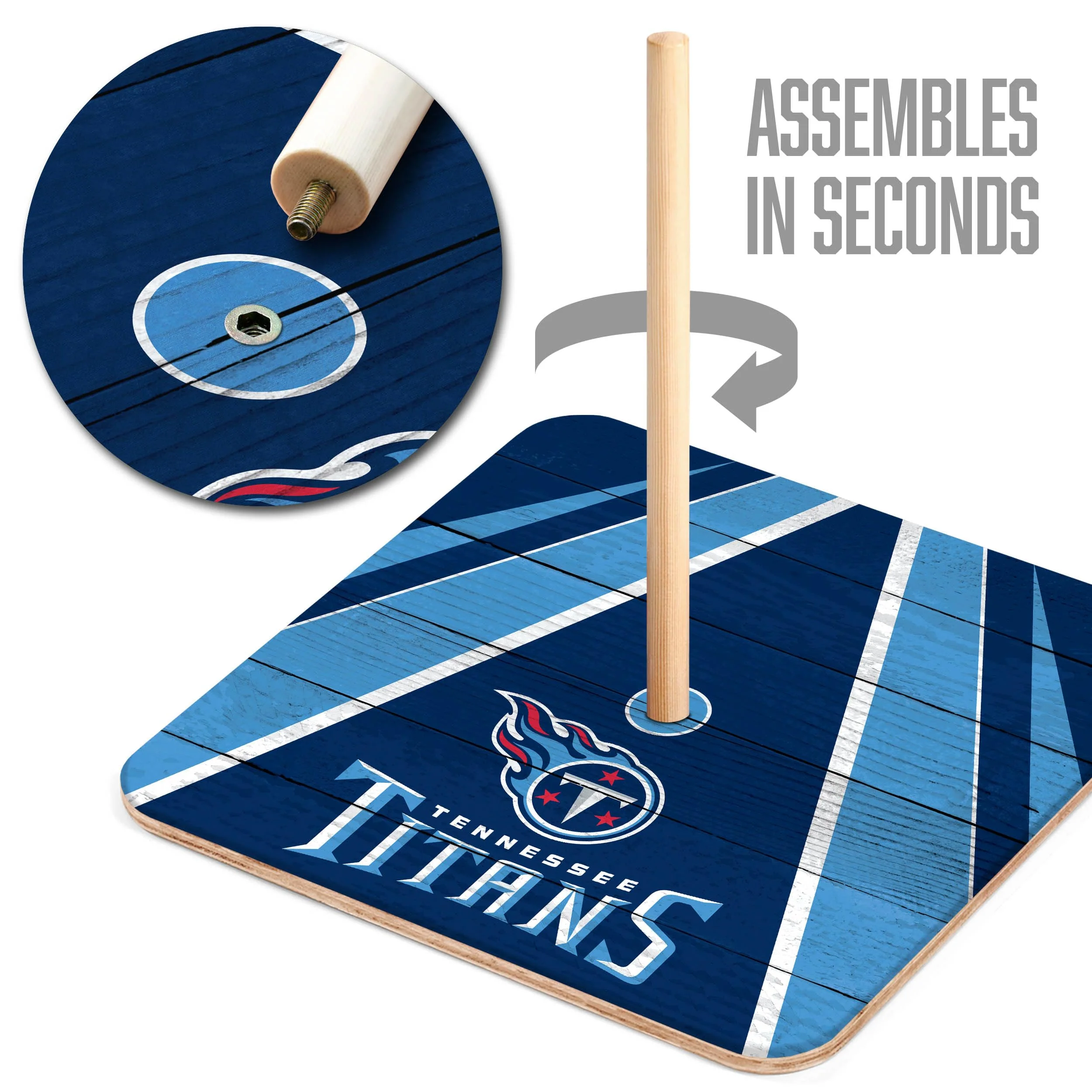YouTheFan NFL Tennessee Titans Horseshoe Bags Game - Image 7