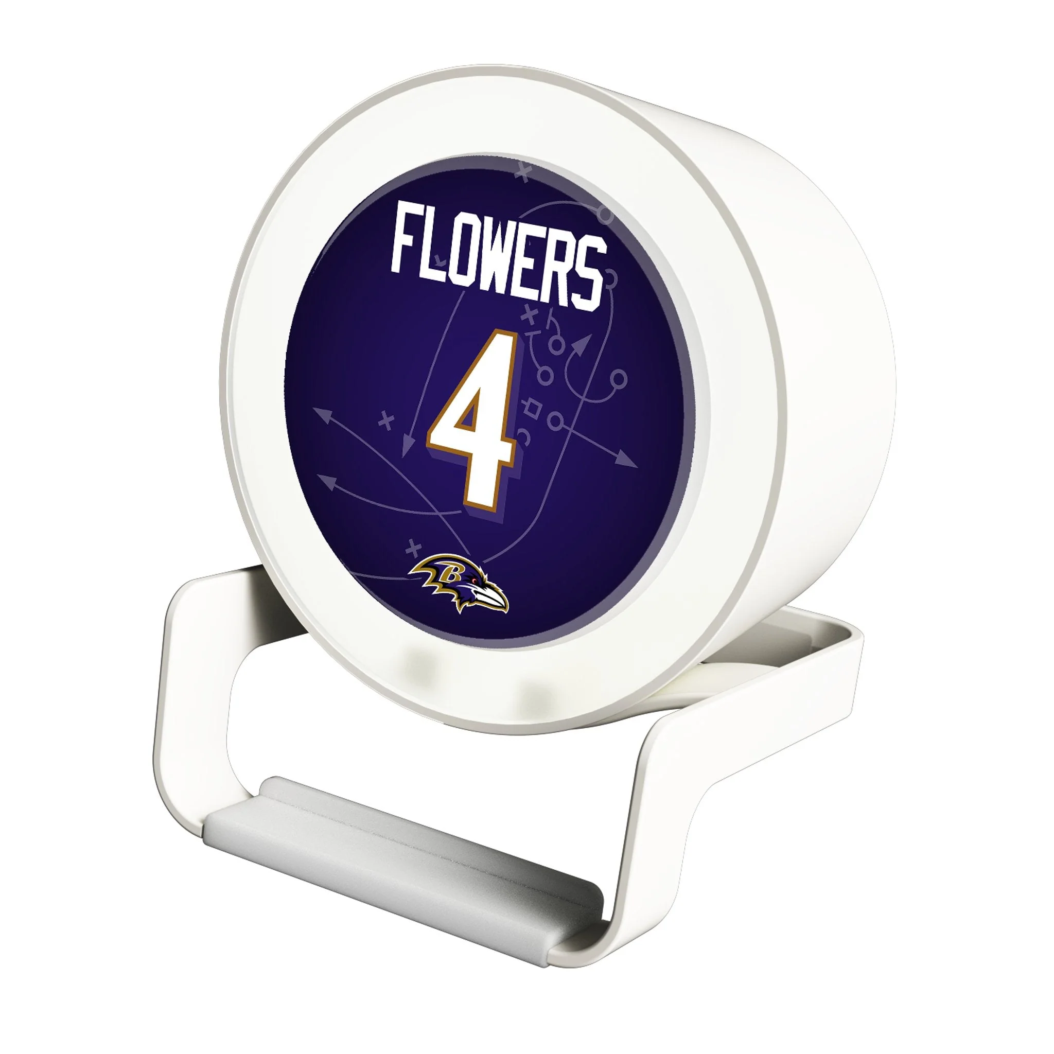 Zay Flowers Baltimore Ravens 4 Ready Night Light Charger and Bluetooth Speaker